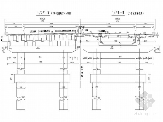 多跨连续刚构桥施工图设计资料下载-55+100+55m预应力砼连续刚构桥梁全套施工图（180余张）
