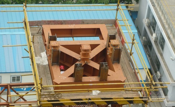 钢结构工程砂箱集群卸架技术施工工法（附图）