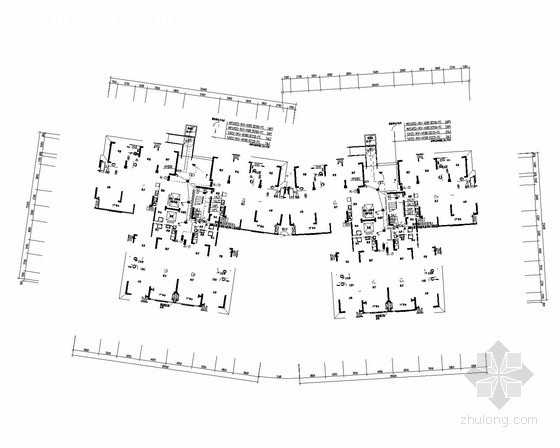 4层单元楼建筑施工图资料下载-小区单元楼全套电气施工图纸