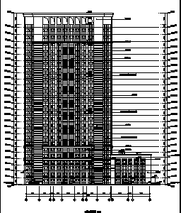 框架剪力墙科研楼资料下载-高层教学科研楼建筑施工图（含水暖电全专业图纸）