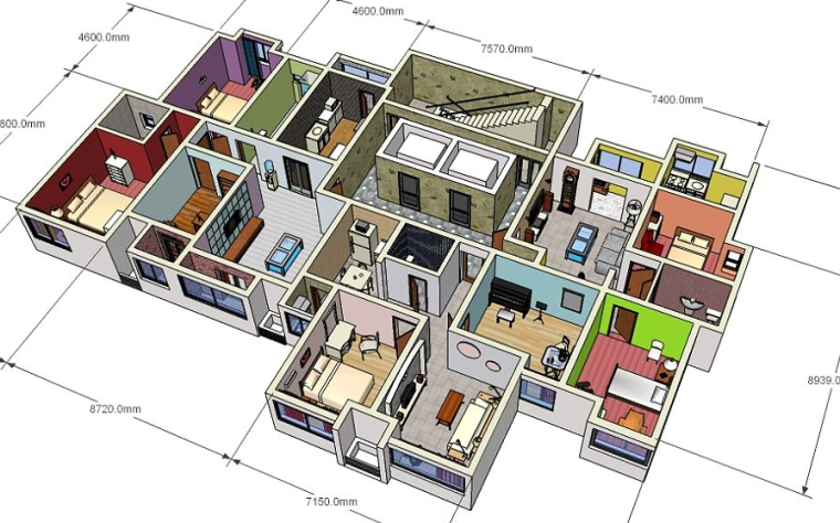 建筑效果图3DMAX资料下载-3dmax基础建模