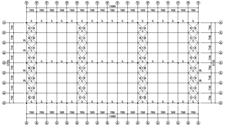 中阳石业门式刚架钢结构厂房（CAD，16张）_6