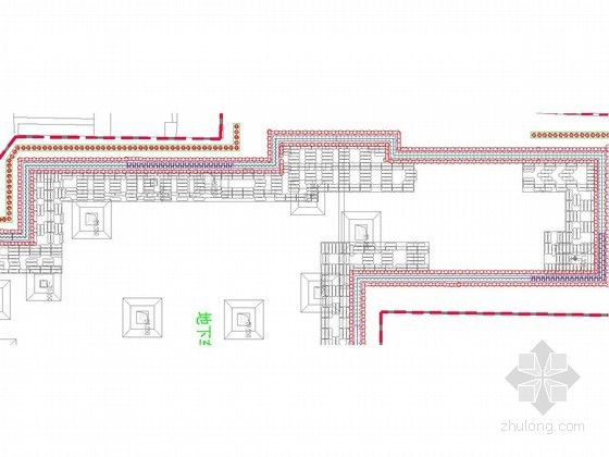 CAD加锁软件资料下载-[上海]20米深基坑地下连续墙加四道支撑支护施工方案（鲁班奖工程 含CAD结构图）