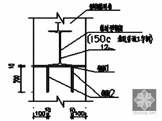 某车站基坑钢围檩及钢支撑施工技术交底（图文并茂）-节点大样图