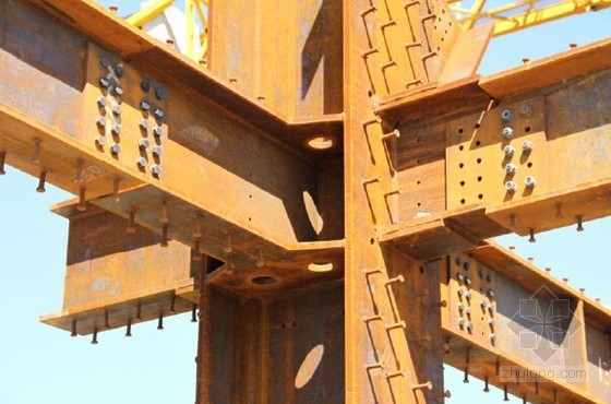 QC成果钢结构资料下载-[QC成果]提高劲性钢结构钢筋与型钢骨架节点连接质量