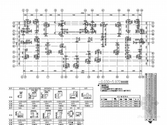 24层剪力墙资料下载-[湖南]地上24层剪力墙结构商住楼结构施工图（仅地上部分）