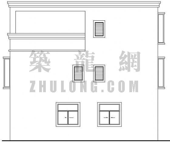 藏式建筑施工图设计资料下载-某别墅建筑施工图