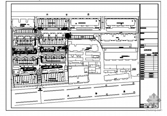 安徽省绿化施工图资料下载-安徽省某居住区景观设计施工图