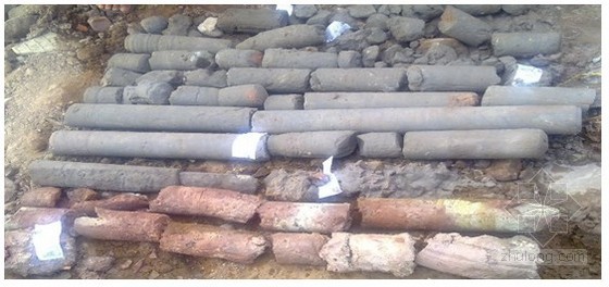 浅谈搅拌桩桩身完整性抽芯自检结果的问题分析