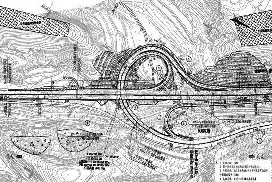 及沿线设施设计通用规范资料下载-[陕西]2015年设计双向四车道高速公路主线及连接线图纸全套51册（路桥隧涵互通） 	 				