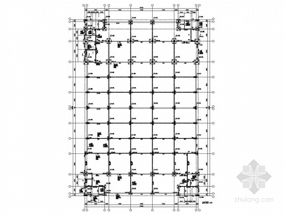 柱配筋平面表示法资料下载-[广东]五层框架结构材料产业园结构施工图