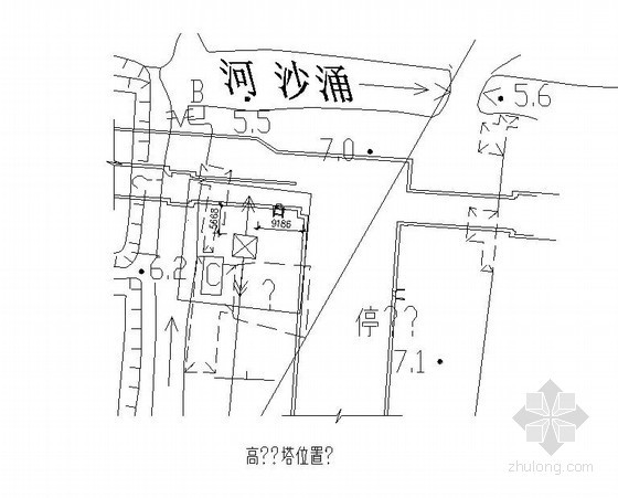 10ka高压电接火杆资料下载-[广东]地铁高压电塔基础托换设计详图