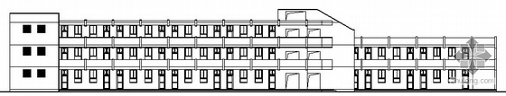 小学教室建筑施工图资料下载-某三层小学教学楼建筑施工图