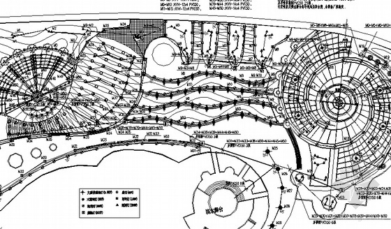 公园广场设计图纸资料下载-某广场电气设计图纸