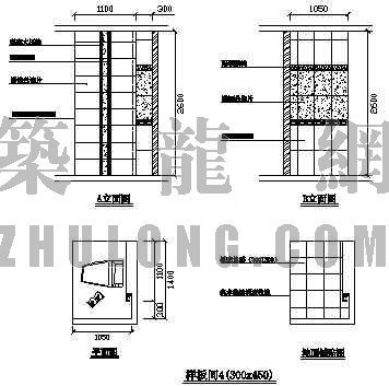 内墙砖做法资料下载-瓷片样板间详图7