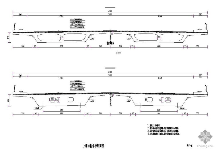 洛阳市洛浦公园规划资料下载-洛阳市某大桥工程施工图纸设计