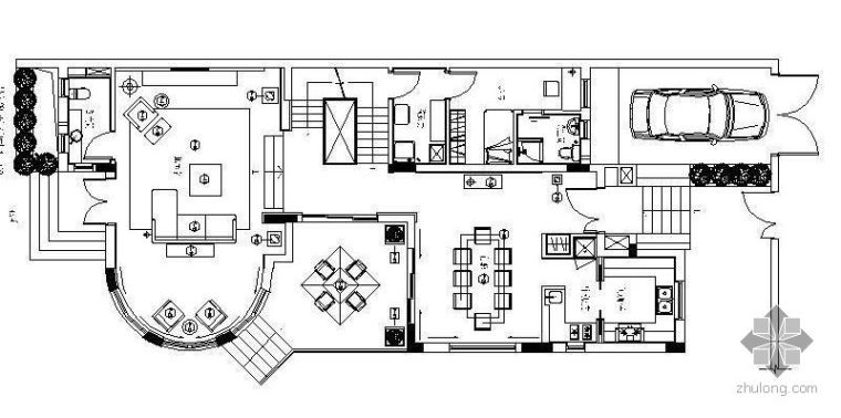 别墅设计方案图手绘资料下载-别墅设计方案图（含手绘）