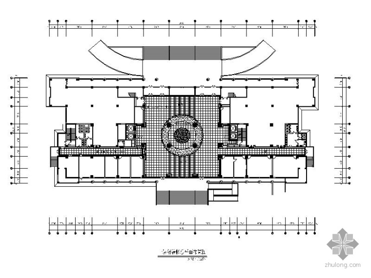 科技空间室内装修资料下载-[山东]某科技大楼办公空间三标段室内装修图