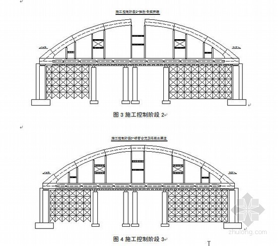 120米下承式拱桥cad资料下载-1-96米下承式钢管混凝土系杆拱桥施工监控方案