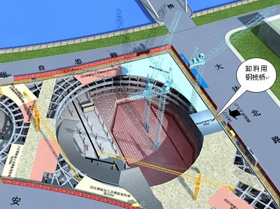 主体建筑施工流程图资料下载-框筒结构建筑钢结构工程施工方案（附流程图 150页）