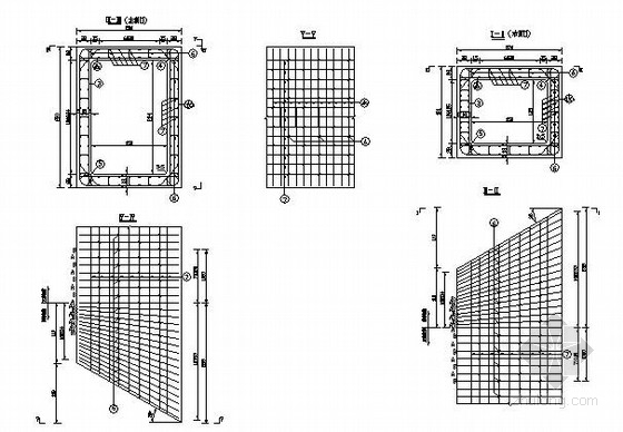 [黑龙江]24.5m长箱涵施工图-涵身钢筋构造图 