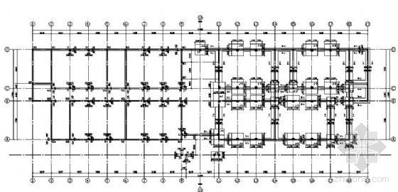 5层综合楼图纸资料下载-某5层综合楼结构设计图纸