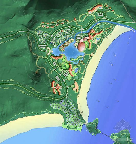 台湾度假公园概念规划资料下载-[浙江]旅游度假区概念规划方案