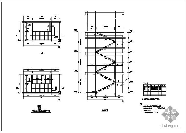 建筑构造楼梯设计作业图片