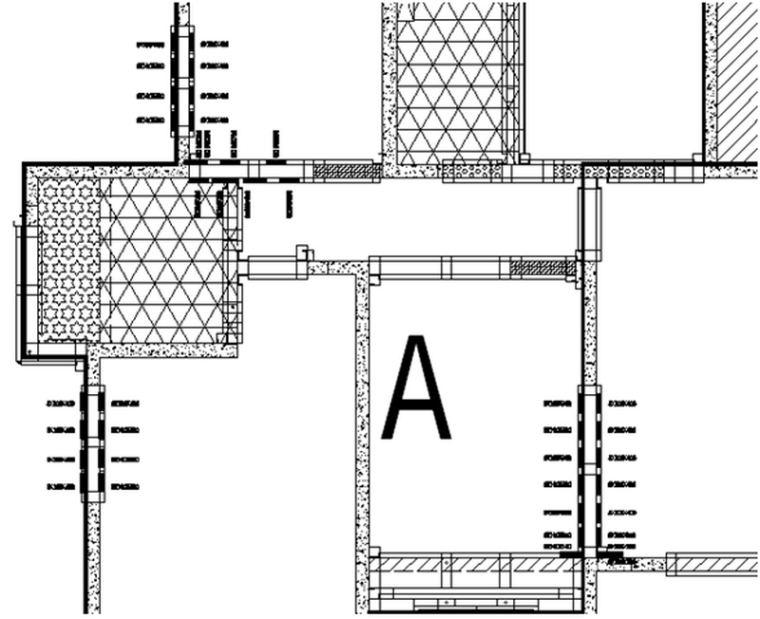 [上海]剪力墙结构住宅楼工程铝合金模板施工方案（74页）-梁设计布置示例