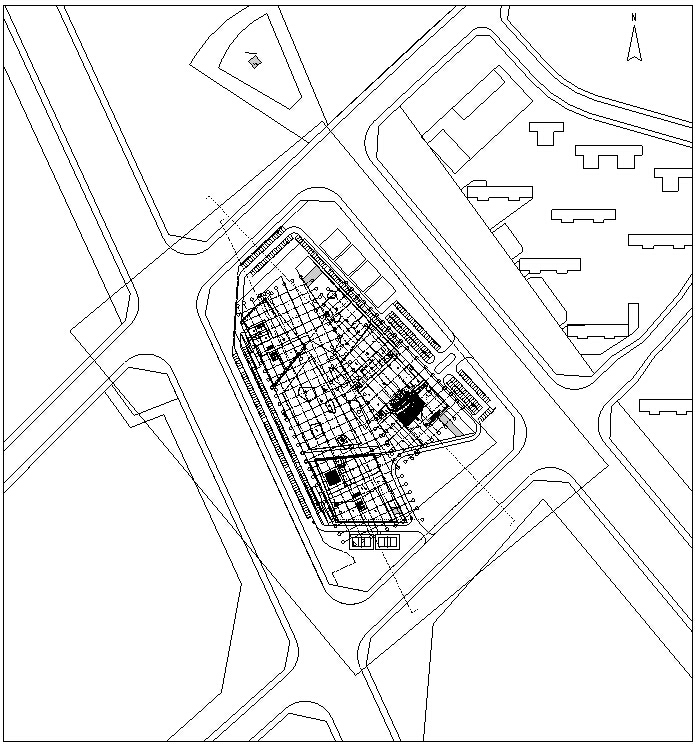 [东莞]市民中心工人文化宫（CAD+文本+效果图）-东莞市民中心工人文化宫11