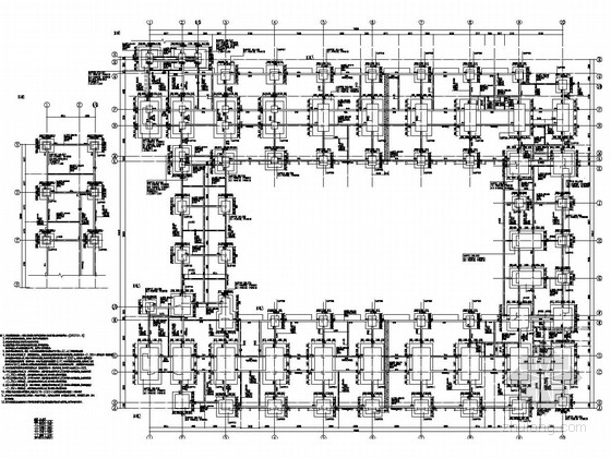 五层房屋设计图资料下载-[安徽]五层框架结构教学实验实训楼结构施工图