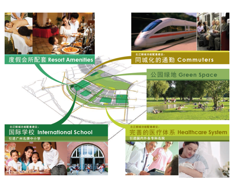 开发区旅游概念规划资料下载-【广东】清远江北新城项目概念规划设计