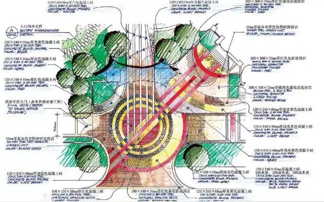 100款入口景观设计平面图_49