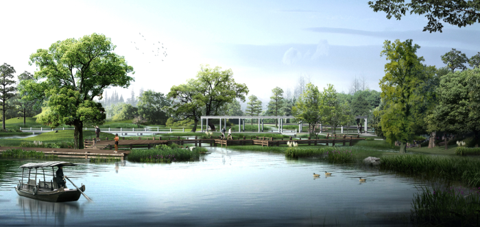 庄园规划CAD资料下载-[上海]生态农业旅游庄园景观规划设计方案