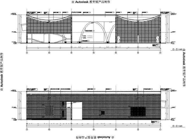 职工文化活动中心建筑结构全套图（含拱柱）-7.jpg