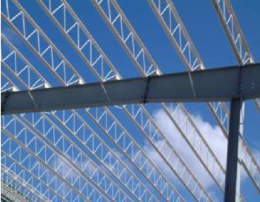 钢结构桁架滑移计资料下载-大空间钢结构桁架檩条系统