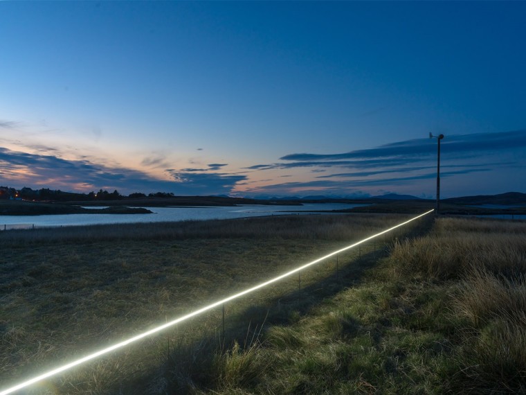 英国苏格兰地区的艺术资料下载-苏格兰互动式定点灯光装置