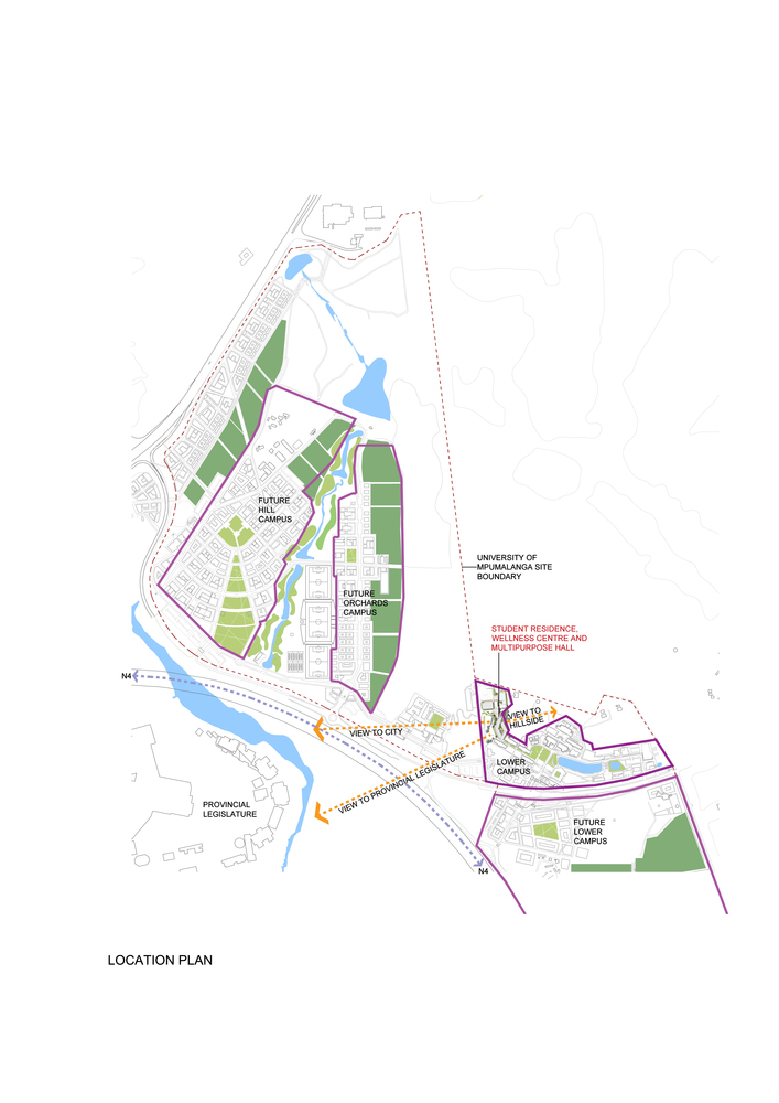 南非普马兰加大学-UMP_GAPP_00_Location_Plan