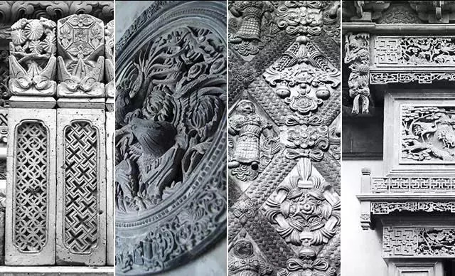 红楼梦园林艺术资料下载-传统园林艺术之美——砖雕