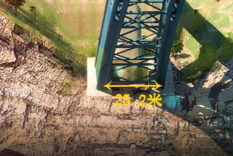 主桥360m上承式钢管混凝土拱桥结构及主要施工方案三维动画演示（15分钟）-拱桥拱脚