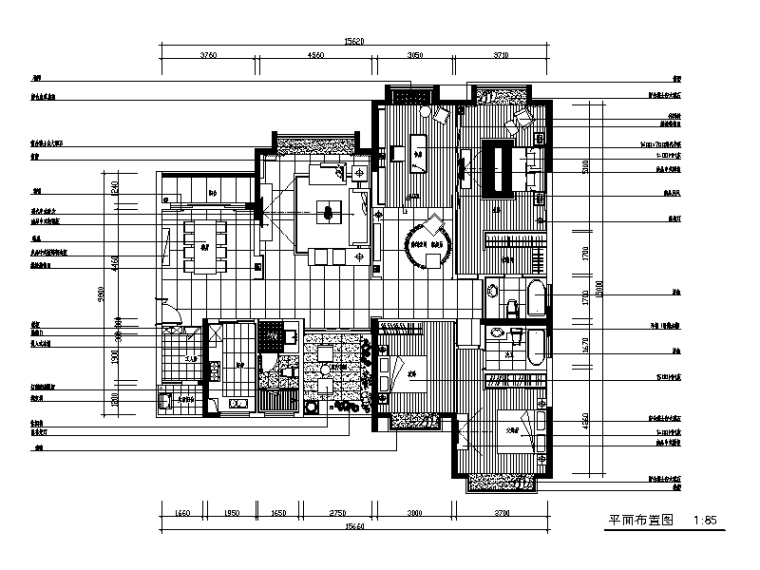 别墅园林设计实景图资料下载-[广东]现代中式别墅设计施工图（含实景图）