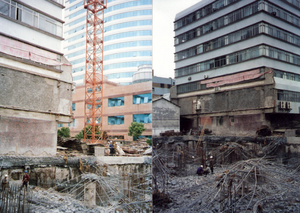 地下室改造施工组织设计资料下载-商业广场钢筋混凝土支撑爆破拆除工程爆破方案施工组织设计
