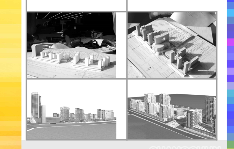 [吉林]万豪项目住宅小区建筑规划设计方案文本-模型展示