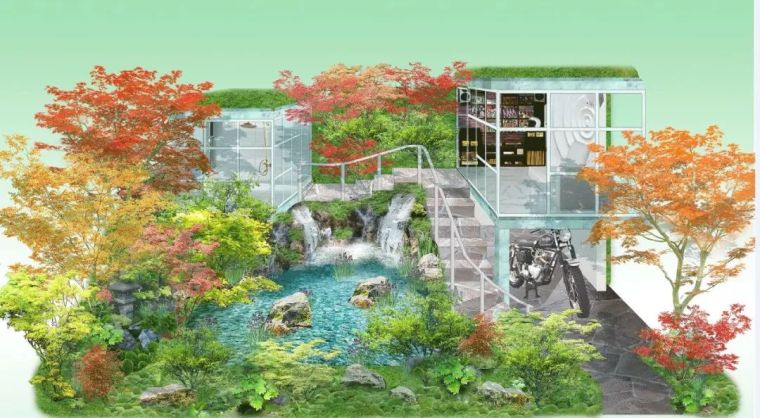 松树盆景模型资料下载-2019切尔西花园展方案，提前养眼！