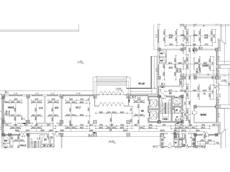 [河南]郑州飞虹大厦给水排水及消防系统毕业设计（含设计说明书和多张轴测图）-毕设-Model2.jpg