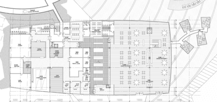 五星级酒店平面图布置图资料下载-鄂尔多斯超五星级酒店概念设计（含实景图）