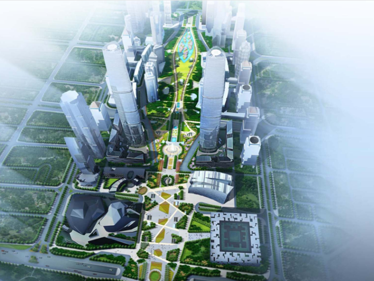 沿江新城规划资料下载-[广州]珠江新城核心区景观工程及海心沙岛景观专项设计汇报