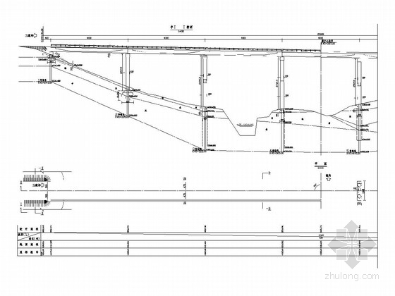 Am级F型混凝土防撞护栏资料下载-7-40m预应力混凝土T形梁大桥全套施工图（92张）