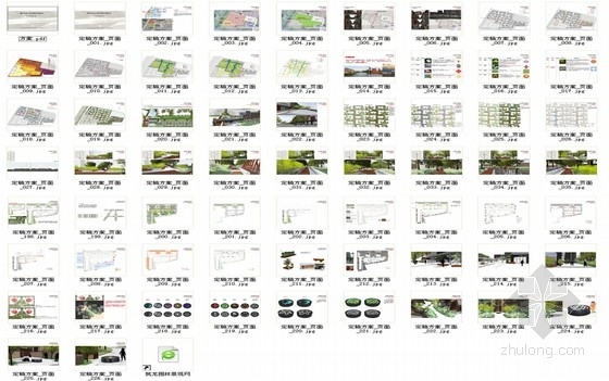 [重庆]伊顿经典风格大学城景观规划设计方案（著名地产公司）-总缩略图 