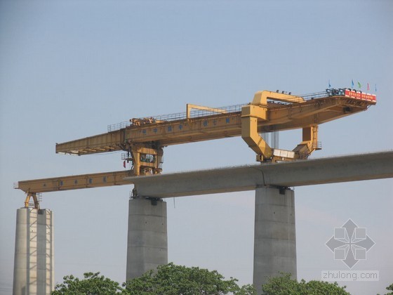 桥梁土模专项施工方案资料下载-铁路桥梁工程运架梁专项施工方案（60页 附CAD图 表格）